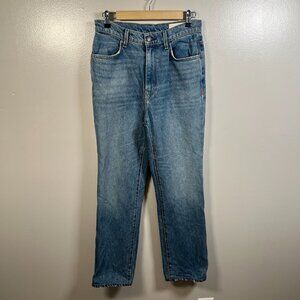 Imogene and Willie Sophie Weston Jeans Size 29 High Rise Straight Leg Blue Denim